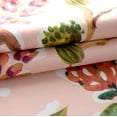 thumbnail image 3 of DriftAway Lauren Colorful Watercolor Tree Pattern Blackout Lined Grommet Window Curtain 84"L x 52"W Blush, 3 of 7