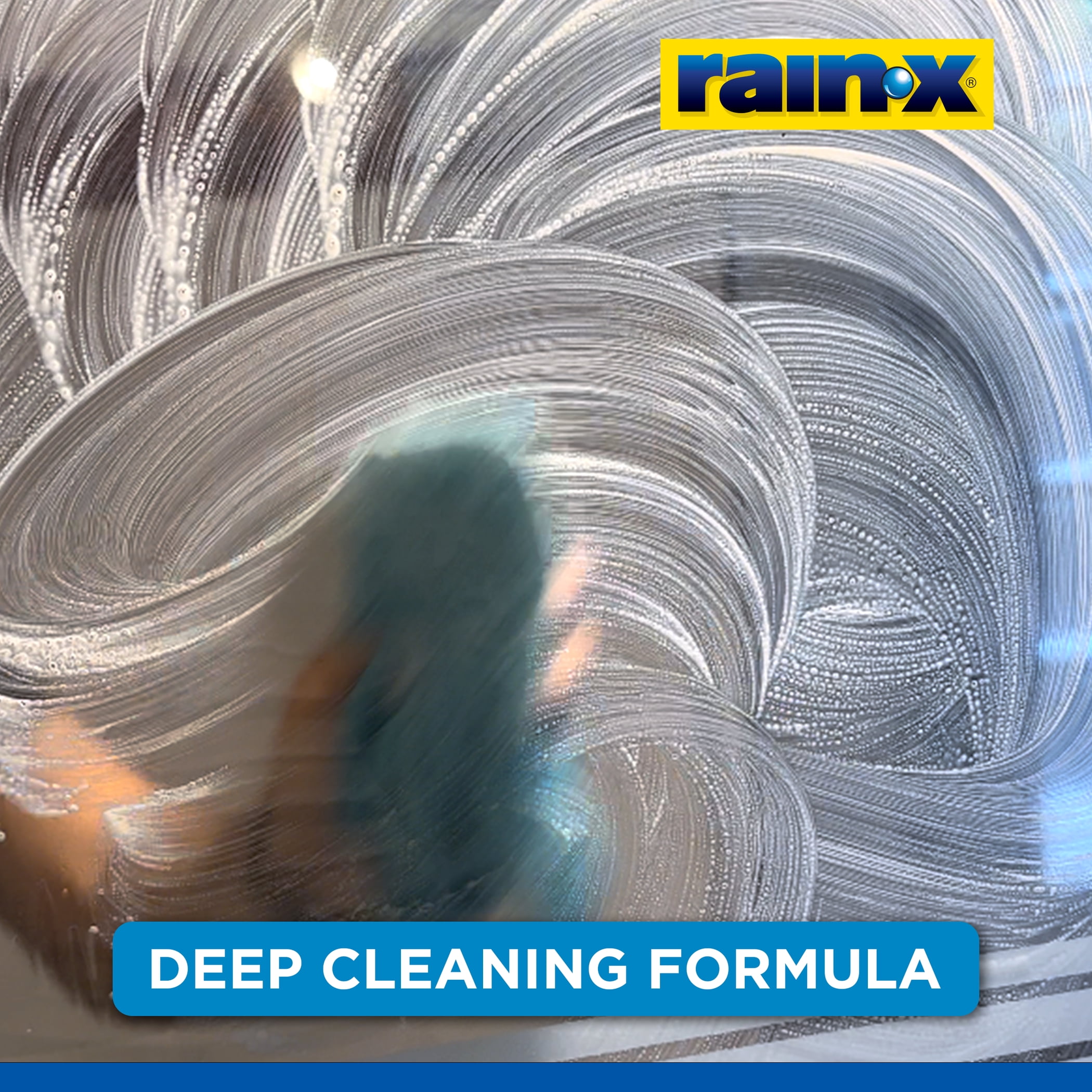 Rain-x x-Treme Clean Shower Door Cleaner, 12 Fl. Oz, Formulated To Glass Doors - Removes Soap Scum, Dirt, Hard Water Build-up, Calcium, Lime & Rust Stains - 630035