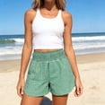 thumbnail image 5 of yillto Womens Lounge Shorts Cute Plaid Elastic Waist Loose Pajamas Shorts Boxer Comfy Pjs Bottoms, 5 of 7