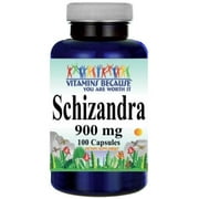 Schizandra 900mg 100 Caps  (Schisandra chinesis) (berry)