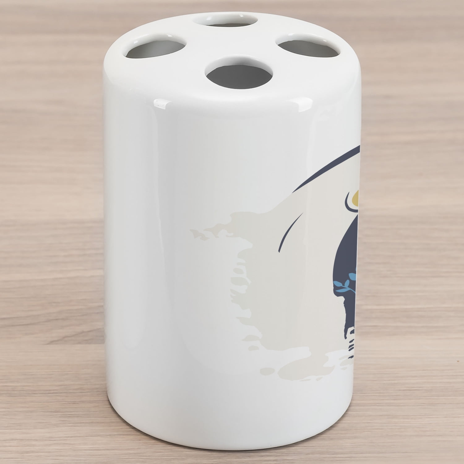 Horseshoe & Barbwire Toothbrush Holder main image 0