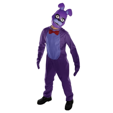 Costume Kids Five Nights at Freddy's Bonnie Costume, Medium, NOTE: Costume sizes are different from clothing sizes; review the Rubie's size chart when.., By