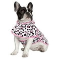 thumbnail image 2 of TiaGOC Dog Raincoat Hooded Slicker Poncho for Small to X-Large Dogs and Puppies Leopard - S, 2 of 6