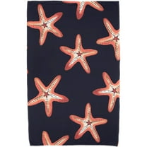 Simply Daisy 30" x 60" Soft Starfish Geometric Print Beach Towel