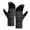 Black, variant on Dyfzdhu Women Winter Screen Gloves Warm Knit Gloves Elastic Cuff Winter Men Texting Gloves Grey