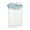 Clear, variant on Yoloke Rice Bin Rice Container, Airtight Cereal Container Rice Barrel Dry Grain Dispenser Thicken Rice Cylinder Clear Food Storage Box with Airtight Design Pour Spout