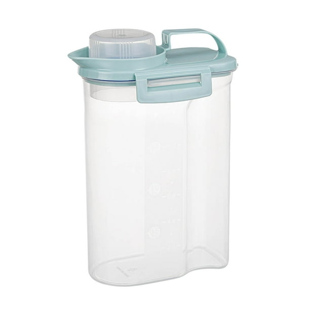 Recipientes Herméticos Para Almacenar Alimentos Con Tapa, Juego De 10 Piezas Apilables De Plástico Para Organizar La Despensa De La Cocina Para Harina, Azúcar, Cereales Y Productos Secos.