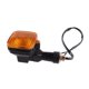 thumbnail image 2 of 1 Pair Orange Lens Turn Signal Indicator Winker Light 12V Fit for Honda CT110 Postie Bikes 1993 1994 1995 1996 1997 1998-2013, 2 of 5