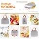 thumbnail image 5 of Bolsa para Almuerzo Aislada Bolsa para Almuerzo Térmica Bolsa para Almuerzo Impermeable para Trabajo Viaje Exterior, 5 of 7