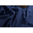 thumbnail image 2 of BELIZZI HOME 100% Cotton Bed Blanket, Breathable Thermal Blanket King Size, Soft Chevron 90''x102'', Perfect for Layering Any All Season, Navy Blue, 2 of 6
