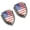 Silver, variant on Slccxzc 2pcs Car Emblem Badge Metal USA American Flag Stickers Car Trunk Window Side Emblem Badge Decal Sticker