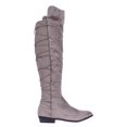 thumbnail image 4 of Womens Cayln Over-the-Knee Strappy Boots, Grey, 4 of 6