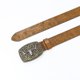 thumbnail image 5 of Western Cowboy Belt Buckle Belt BROWN 125CM brown 125cm, 5 of 5