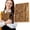 B, variant on A5 Natural Cork Notebook with Pen Eco-Friendly Sustainable PU Journal Portable Writing Notebook Premium Boxed Stationery Gift Set Textured Lightweight Cork Cover Journal Elastic Closure & Bookmark