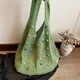 thumbnail image 5 of Bolso de hombro informal con cuentas tejidas de gran venta para mujer 2024, nuevo bolso de mano de gran capacidad, moderno y versátil, bolso de compras, 5 of 5