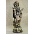 thumbnail image 5 of eSplanade - Mother Mary Holy Sculpture Spiritual Idols Religious Statues | Holy Statue of Christians | Home Decor | Brass - 16" Inches (Big Size), 5 of 5