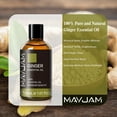 thumbnail image 7 of MAYJAM 30ML/1.01FL.OZ Ginger Essential Oils for Hair Care, Massage, Relaxation, Diffuser, Candle Making, Long Lasting Scents, 7 of 7
