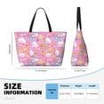 thumbnail image 3 of Lsque Sanrio Beach Travel Bag - Water-Resistant, Large Capacity Lightweight Tote with 7 Pockets for Women and Men - Perfect for Beach, Pool, Gym, and Travel, 3 of 6