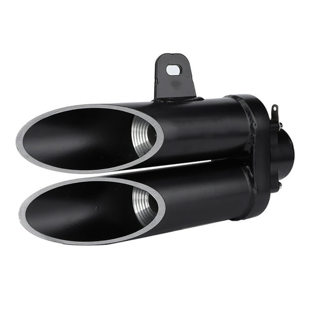 Tubo De Escape De Motocicleta Para Yamaha R6 Mt-03 Mt-07 Mt-09 Silenciador De Escape Doble Universal Para Motocicleta Tubo De Escape Trasero Para Yamaha R6 MT-03 MT-07 MT-09 ANGGREK Tail Pipe