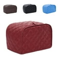 thumbnail image 1 of Langgg Polyester Grid Bread Bakeware Dust Cover Bakeware Protector 2 Slice Red, 1 of 8