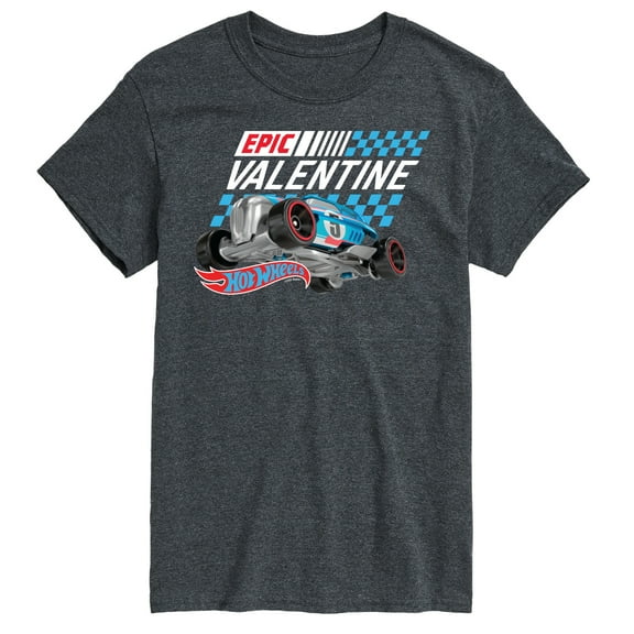 Hot Wheels - Valentine's Epic - Men's Short Sleeve Graphic T-Shirt