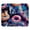 Multicolor 3, variant on PhooArto Comfortable Mouse Pad Donuts Cats Blue Galaxy Desktop Mousepad , 21 x 25 cm Mouse Mat, Non-Slip Rubber Base, Improves Speed and Precision