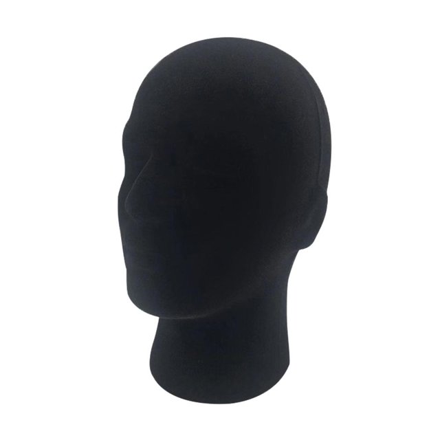 Práctico modelo de cabeza de maniquí de espuma para hombre, sombrero, peluca, gafas, soporte de exhibición Ehuebsd Libre de BPA