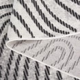 thumbnail image 5 of Safavieh Temple Sefton Abstract Area Rug, Ivory/Gray, 6'7" x 6'7" Round, 5 of 10