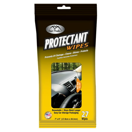 Auto Drive Protectant Wipes - 27 wipe count