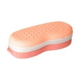 thumbnail image 2 of Estuche para gafas de natación, caja de almacenamiento para gafas de natación, estuche protector portátil impermeable para de natación para mujeres y Rosa, 2 of 8