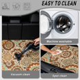 thumbnail image 5 of Qpednta Ethnic Mandala Trunk Mat Cargo Liner 29"x39" Non-Slip Universal, All Weather Machine Washable Polyester Rear Trunk Cargo Liner for SUV Sedan Truck Easy To Clean, 5 of 7