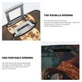 thumbnail image 5 of Daiia Banana Leaf Meditating Gorilla Luggage Cover, Thickened Washable Travel Luggage Covers, Elastic Unique Baggage Covers for 18-20 inch Luggage-X-Large, 5 of 9