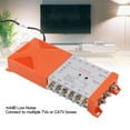 thumbnail image 4 of 12 Channel Distribution Amplifier, TV Antenna Splitter Remote Powering 87-782MHz TERR Frequency  for CATV System EU Plug 200-240V,US Plug 110-120V, 4 of 7