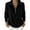 Black #16, variant on Women's Sweatshirts with Quarter Zipper 1/4 Zip Long Sleeve Loose Fit Pullover Sweaters Green S