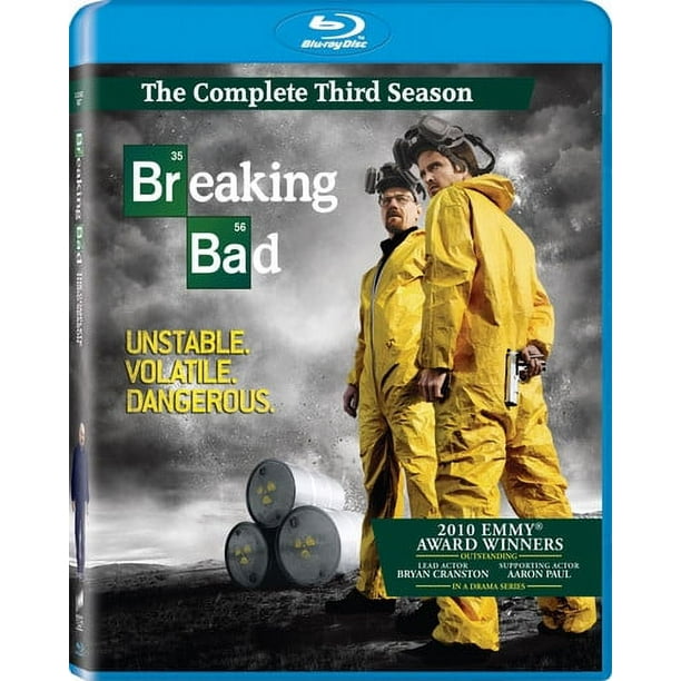 Breaking Bad, la Troisième Saison Complète [BLU-RAY] Ac-3/Dolby Digital, Dolby, Sous-Titrée, Widescreen