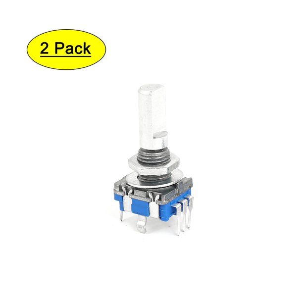 Dshaft 360 Degree 7 Terminal Digital Push Button Rotary Encoder Switch