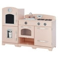 thumbnail image 1 of Teamson Kids Cuisine en Bois avec Accessoires de Réfrigérateur Jeu de Rôle Cuisine Rose, 1 of 10