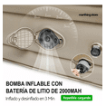 thumbnail image 2 of Cama Individual Colchón Inflable Eléctrico Marthing Portátil Para Camping, 2 of 6