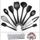 thumbnail image 1 of Kitchen Utensils Set - 10pcs Silicone Cooking Utensils Set Cooking Tools Tongs Spatula Spoon, 1 of 4