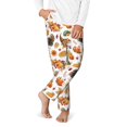 thumbnail image 2 of Xecao Thanksgiving Turkeys 1 Print Teenagers' Pajama Pants Long Sleep Pants Soft Elastic Waist Pajama Bottoms Elastic waist with 2 Pockets 5-16 Years-XS(5-6), 2 of 6