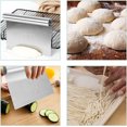 thumbnail image 4 of 2 Piezas Espátula Raclette Rascador, Espátula de Cocina Pequeña, Acero Inoxidable con Escala Medidora, Utensilios de Cocina de Acero Inoxidable Espátula de Pastelería para Pastelería JM, 4 of 5