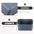 thumbnail image 6 of Raindrops Compact Office Trash Can Garbage Bin Bathroom Waste Basket Trash Container, 6 of 7
