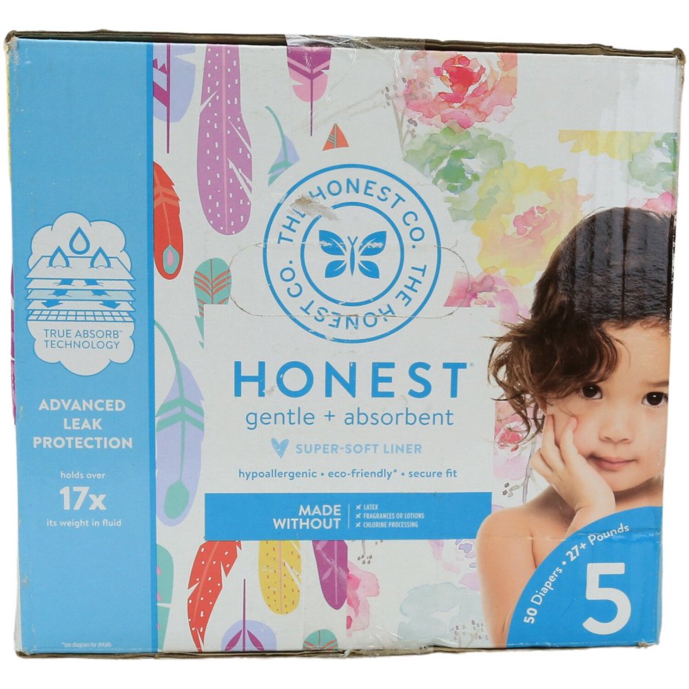 The Honest Company Club Box Diapers 50 Count Baby Diaper