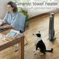 thumbnail image 2 of Lasko 32" 1500W Oscillating Ceramic Tower Heater, Remote Control, Timer, Black, CT32791, 2 of 16