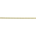 thumbnail image 3 of Leslie's Real 10kt Yellow Gold 1.75mm Diamond-Cut Rope Chain; 20 inch; Lobster Clasp; for Adults and Teens; for Women and Men, 3 of 5
