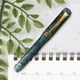 thumbnail image 5 of Pluma estilográfica con clip dorado, bolígrafo de tinta para jefe ejecutivo, suministros de oficina azul, 5 of 9