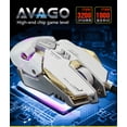 thumbnail image 3 of FNYOXU 3200DPI Optical 7D Button Wired Mechanical Gaming Mouse Mice for PC, 3 of 9
