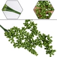 thumbnail image 7 of Deep Green Artificial String Of Pearls (String Of Tears) Faux Plant Decoration - 20 Inch Length Hanging Faux Greenery Realistic Simulation For Indoor Decor - Home Office Bedroom, 7 of 7