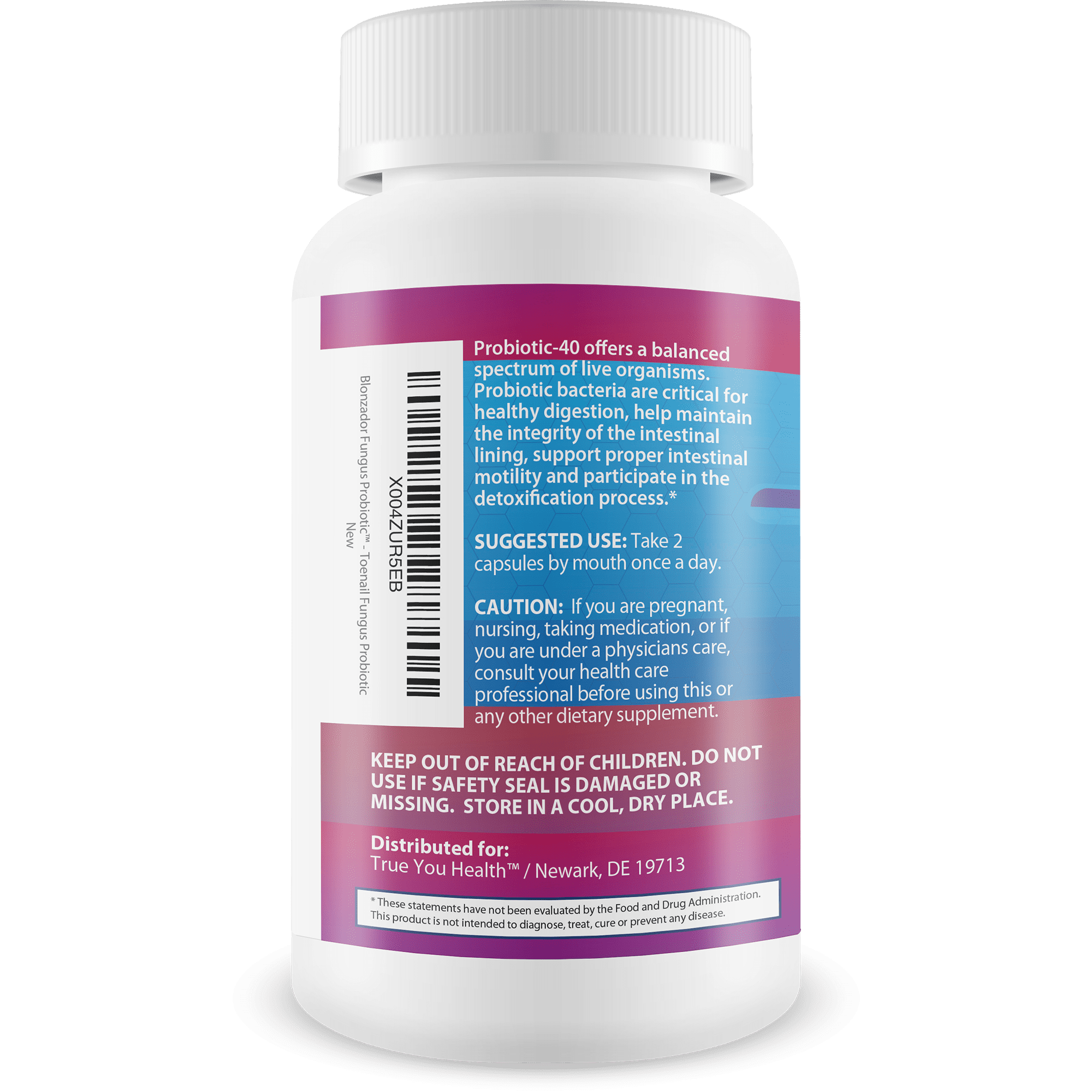Blonzador Fungus Probiotic - Our Best Candida & Toenail Fungus Probiotic for Clear Nails - Candida Overgrowth 11 Strain Probiotics Nail Fungal Pills - Probiotics Immune Support Toenail Fungi