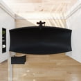 thumbnail image 5 of ALFI brand HammockTub2-BM Black Matte 71" Solid Surface Resin Suspended Wall Mounted Hammock Bathtub, 5 of 12